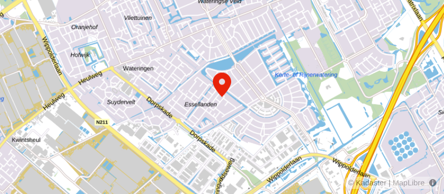 Locatie van Yarden & Meyer Uitvaartzorg Westland
