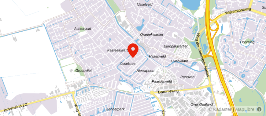 Locatie van Assurantiekantoor Van Wijk
