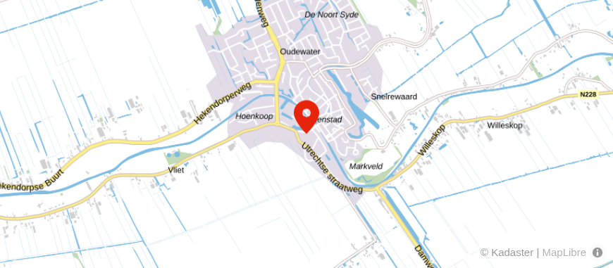 Locatie van Credion Lopikerwaard