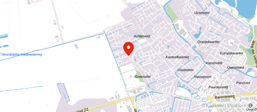 Locatie van Optima IJsselstein