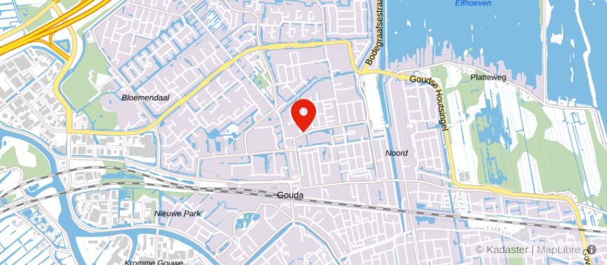 Locatie van Van 't Hof Hypotheken