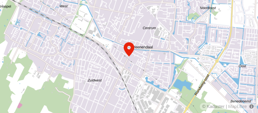 Locatie van Ottens Vallei Notaris