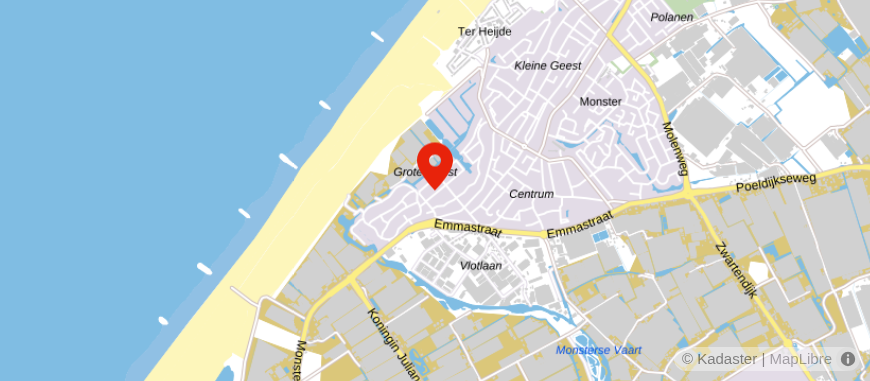 Locatie van Hypotheek & Vastgoed Makelaars