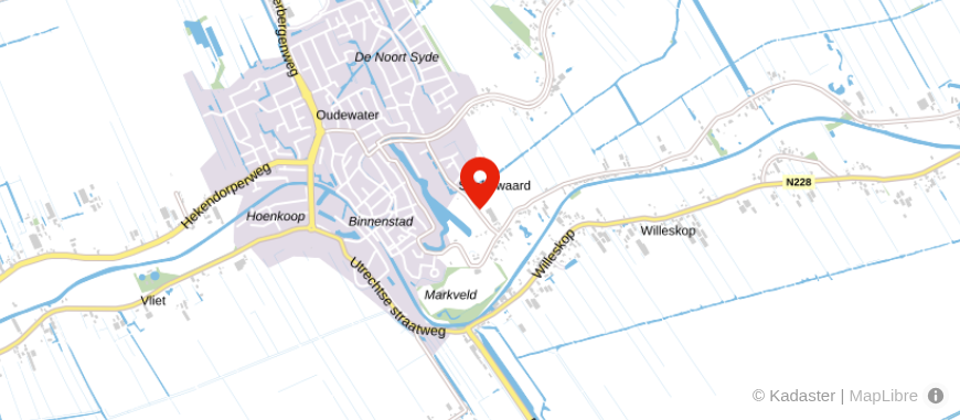 Locatie van Avant Pensioenadviseurs