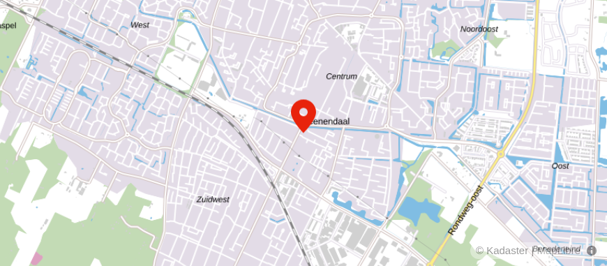 Locatie van Van Schuppen Makelaars