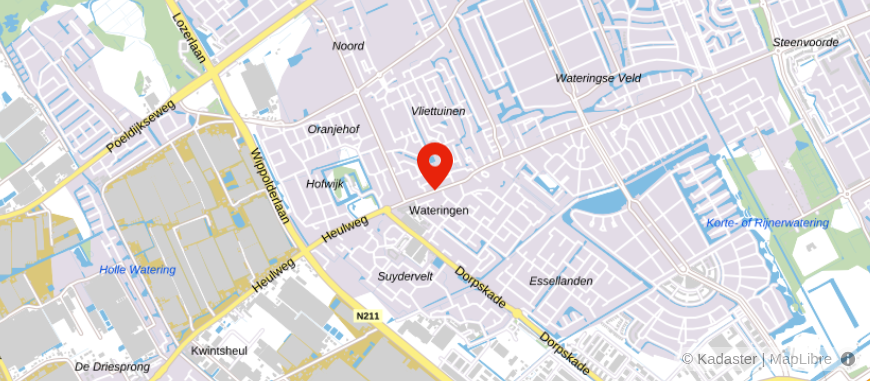 Locatie van Silene Uitvaart