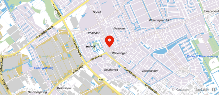 Locatie van Borgdorff Verzekeringen B.V.