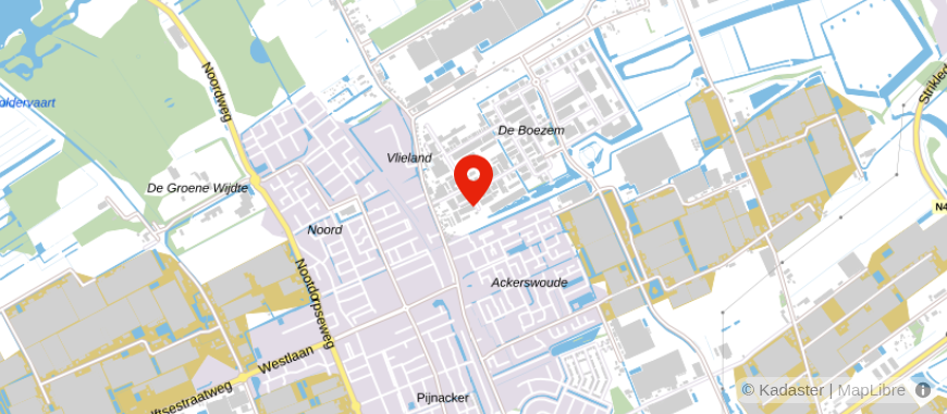Locatie van HypothekenUnie Pijnacker