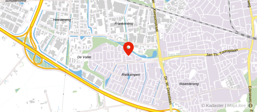 Locatie van Borkent Verzekeringen & Hypotheken