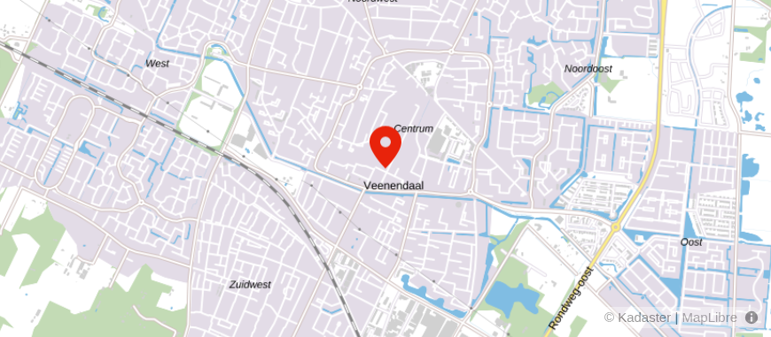 Locatie van HZW accountants & belastingadviseurs