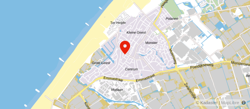 Locatie van Hypotheek Visie Westland