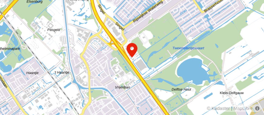 Locatie van Ruitenburg accountants & adviseurs