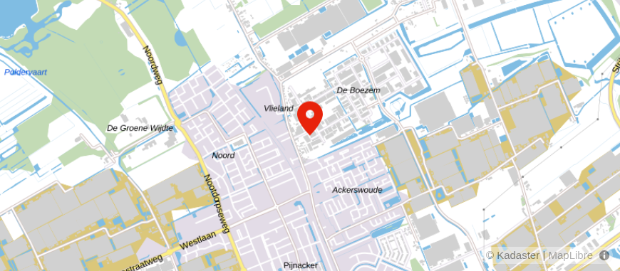 Locatie van Van der Ho-even en partner