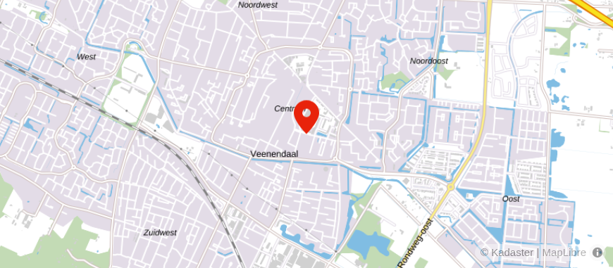 Locatie van Diepeveen Makelaars