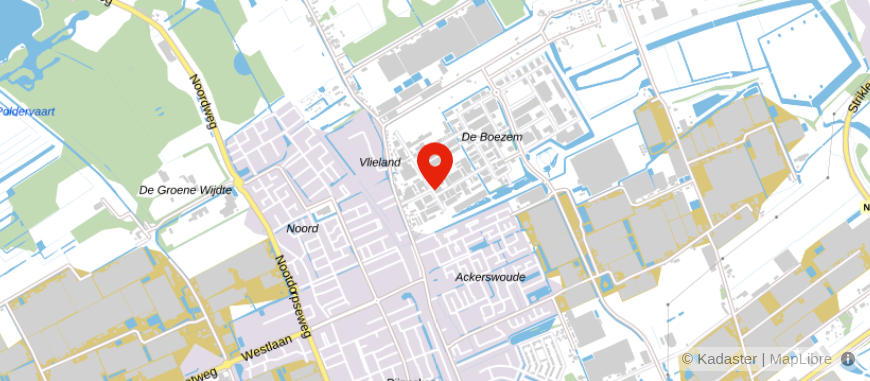 Locatie van Toussaint's Financiële Planning & Advies