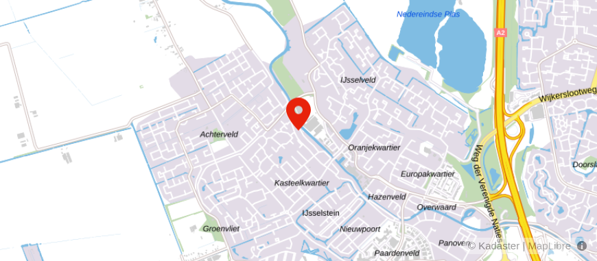 Locatie van Yarden & van Oostrum Uitvaartzorg