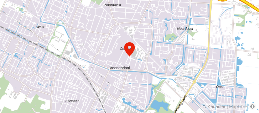 Locatie van Univé Dichtbij Veenendaal