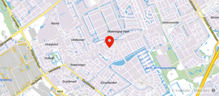 Locatie van Wijnstra Makelaardij