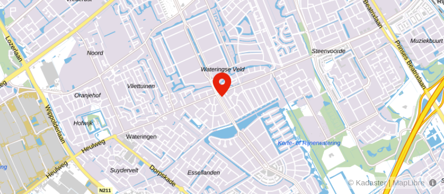 Locatie van F&F Belastingadvies