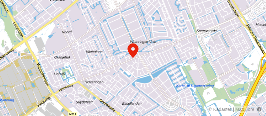 Locatie van Financieel Adviesbureau Danny van der Horst B.V.
