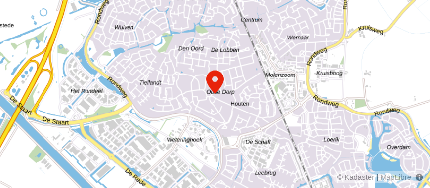 Locatie van HypotheekNet Houten / Brecheisen
