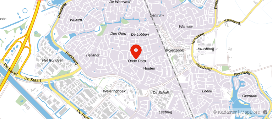 Locatie van Vesta Financiele Diensten B.V.