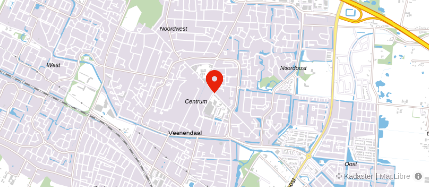 Locatie van Hypotheek Visie Veenendaal