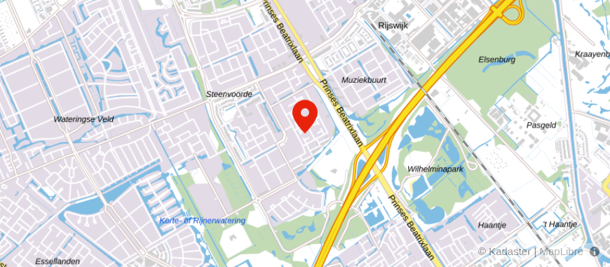 Locatie van Zakelijk op orde