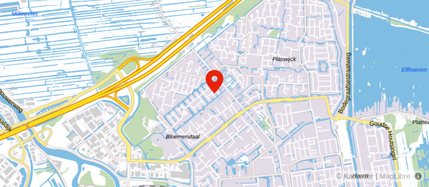Locatie van van Dasselaar Pensioen & Financiele Planning