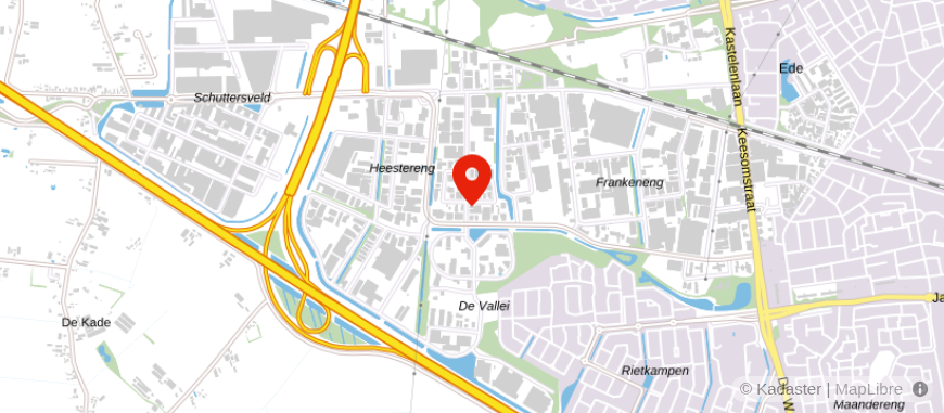 Locatie van Masmeijer & Van der Heide Notariaat