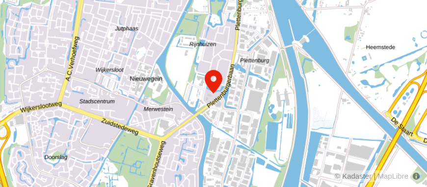 Locatie van Het Notarieel Nieuwegein