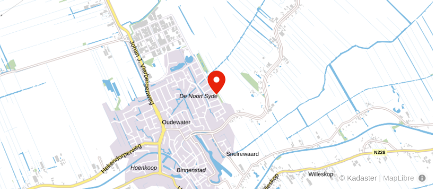 Locatie van Administratiekantoor Hoogendijk