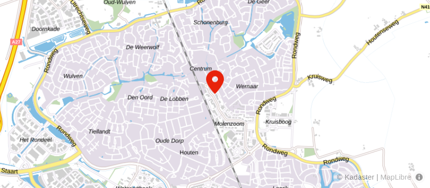Locatie van Marshoek