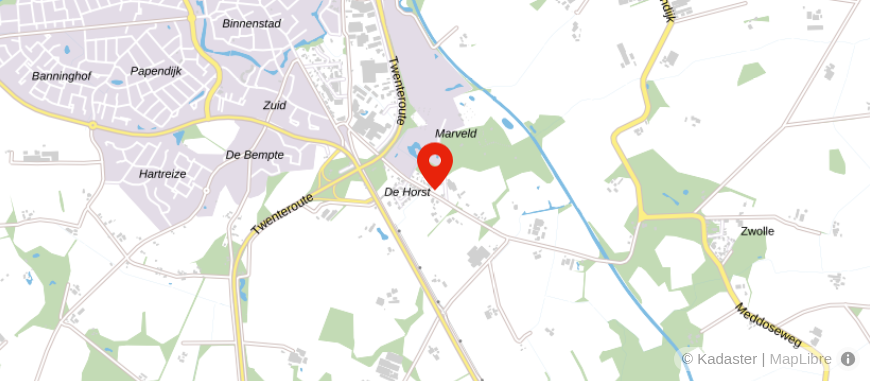 Locatie van Rabobank Groenlo