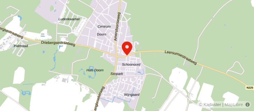 Locatie van Veldhuizen de Birk Accountants & Belastingdviseurs