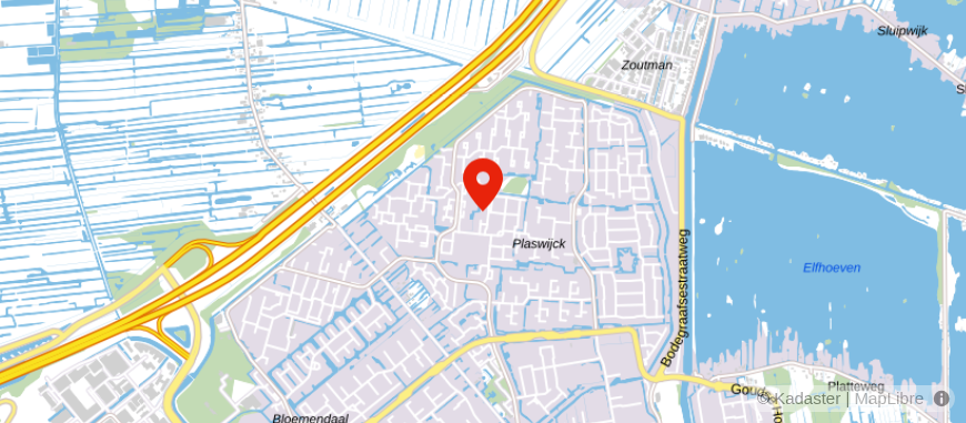 Locatie van NAMS-administratie
