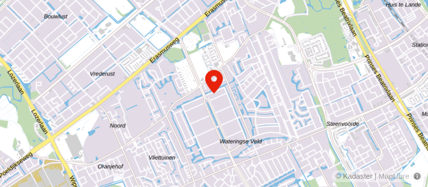 Locatie van Blommaert Financieel Advies
