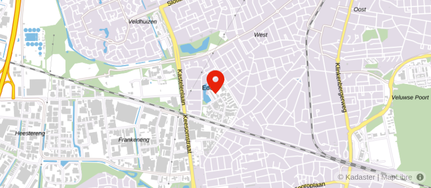 Locatie van Houkes Financieel Advies