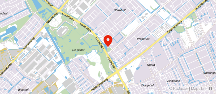 Locatie van C.A. Hartman belastingconsulent