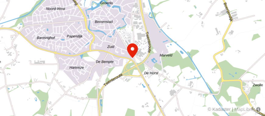 Locatie van Flynth Adviseurs & Accountants