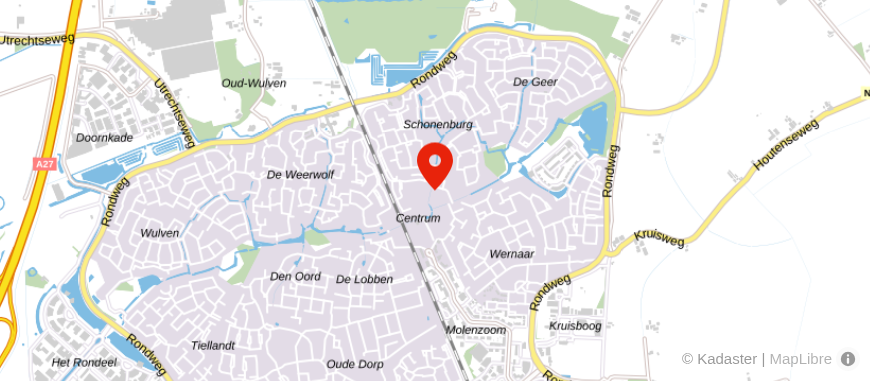 Locatie van GeldXpert Houten / De Keizer