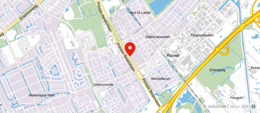 Locatie van De Hypotheker Rijswijk