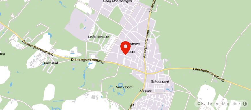 Locatie van Smits-Roza Administratie en Belastingadvies