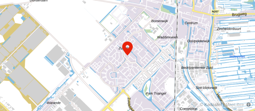 Locatie van Rechtdoor Zeker Financiële Diensten