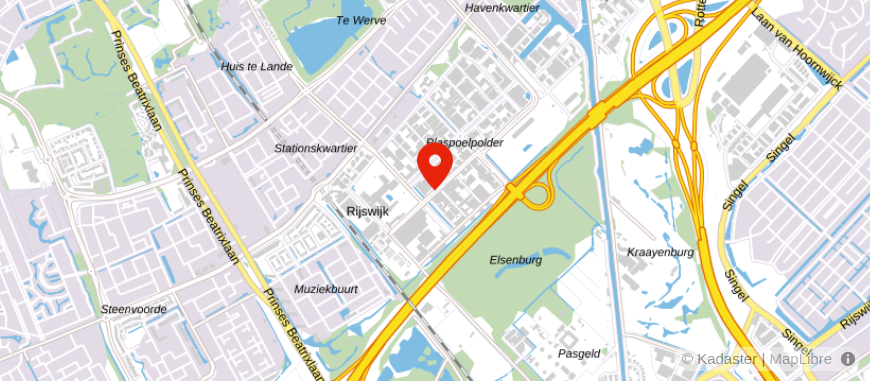 Locatie van BBB Pensioen Beheer