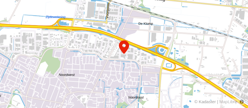 Locatie van Ditters Hypotheken & Assurantiën B.V. Veenendaal