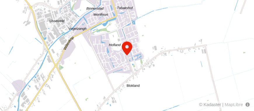 Locatie van Fin-D