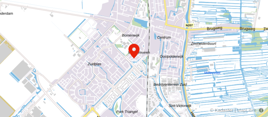 Locatie van NHP Hypotheken