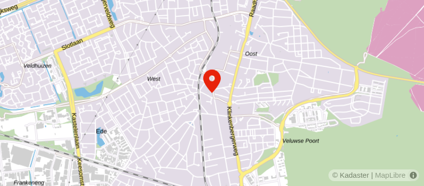 Locatie van Howden Ede