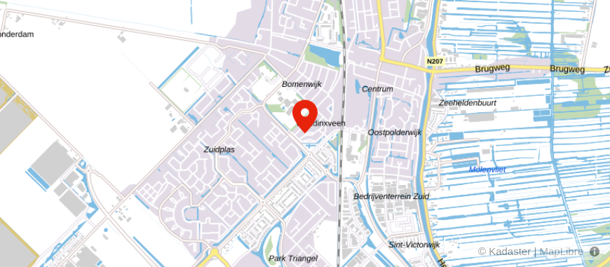 Locatie van Van der Meulen, Kock & Ubachs notarissen